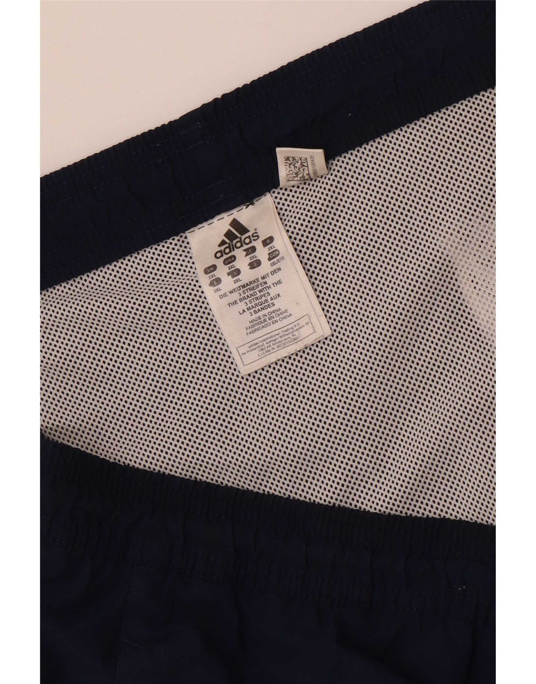 Adidas badeshorts til mænd 2XL marineblå nylon