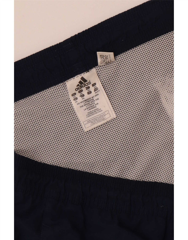 Adidas badeshorts til mænd 2XL marineblå nylon