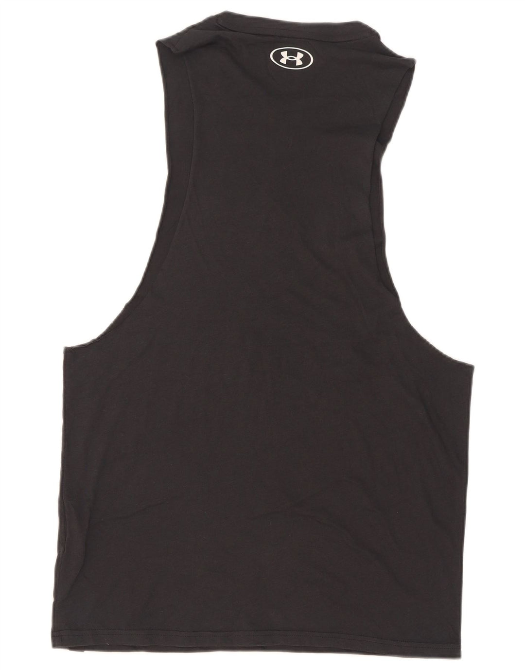 Under Armour Herre Grafisk Vest Top Medium Sort Bomuld