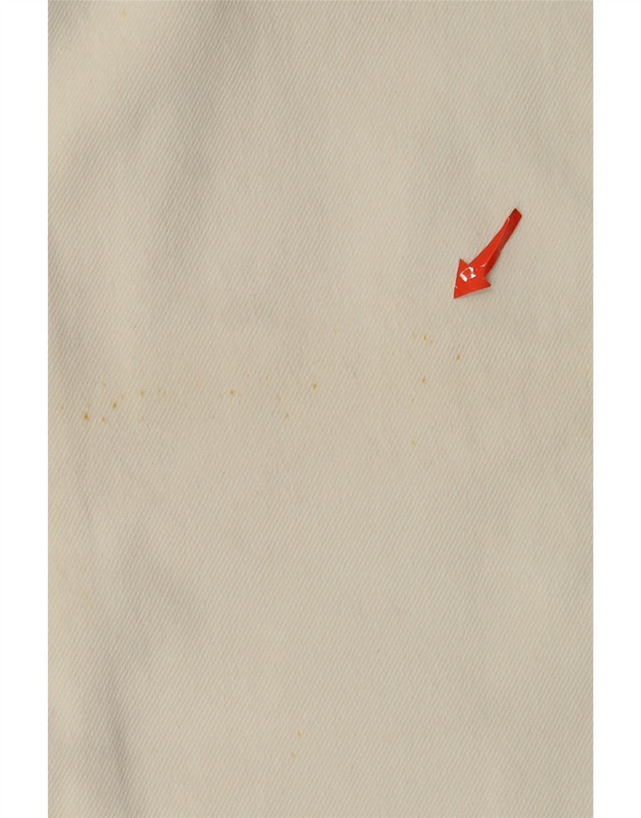 Mash Herre Tapered Jeans IT 48 Medium W32 L33 Hvid Bomuld