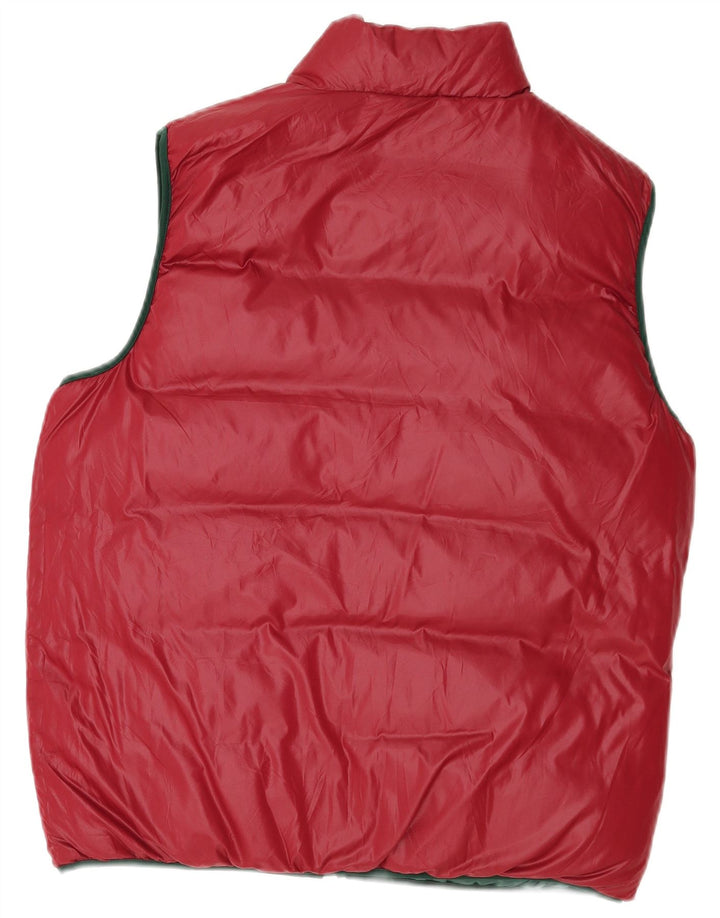 North Sails Herre Vendbar Polstret Gilet UK 38 Medium Grøn Polyamid
