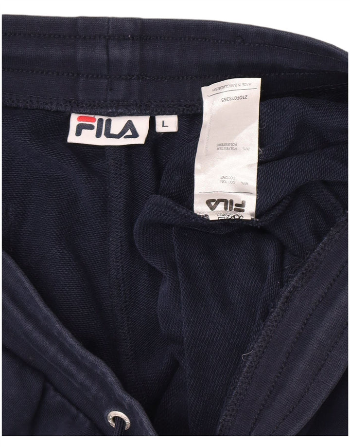 Fila Herre grafiske sportsshorts store marineblå bomuld