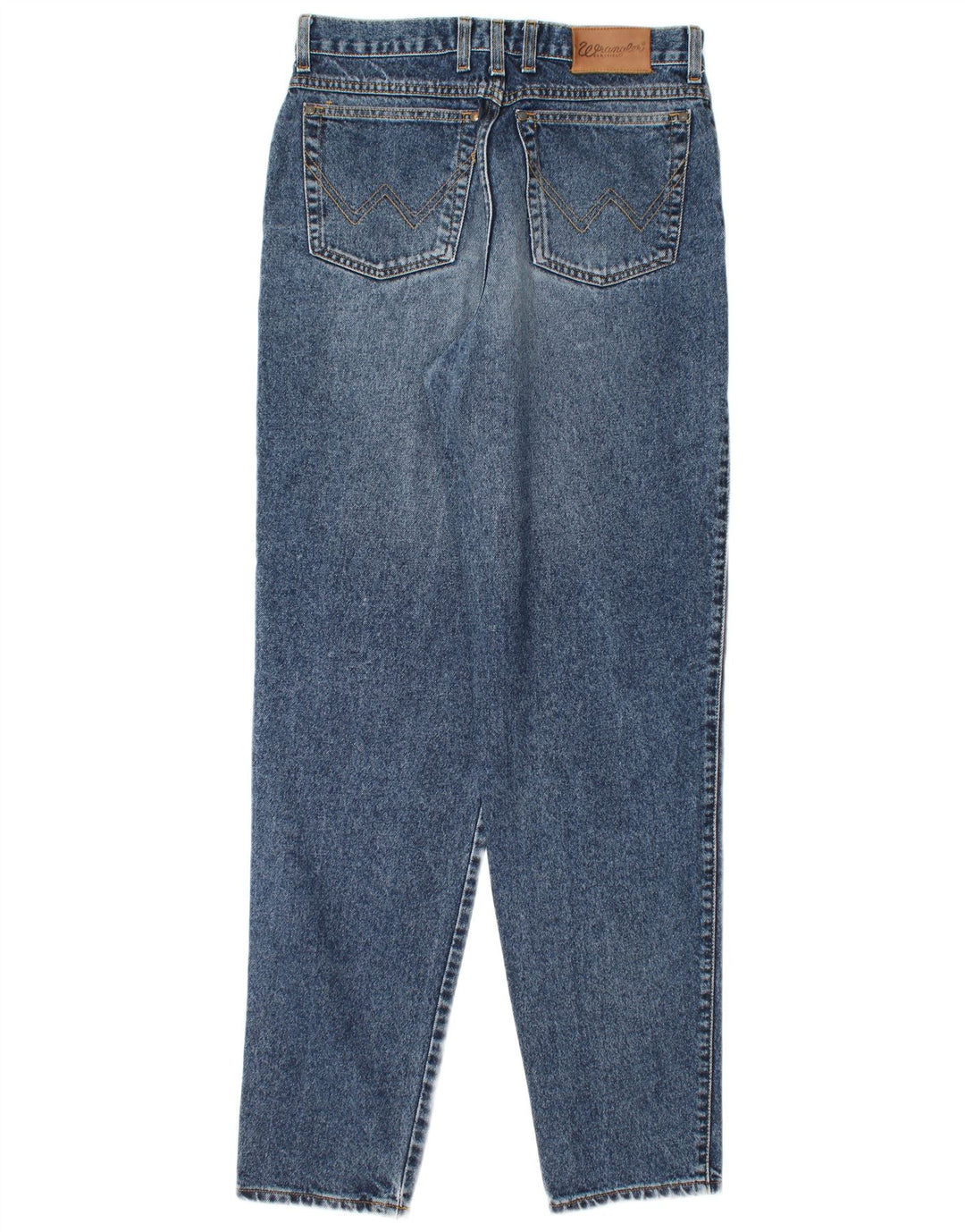 Wrangler herre tilspidsede jeans W33 L34 blå bomuld