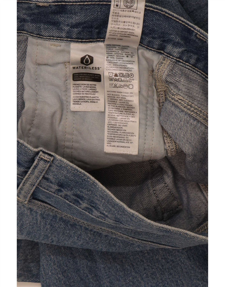 Levi's Herre Cargo Straight Jeans W29 L32 Blå Bomuld