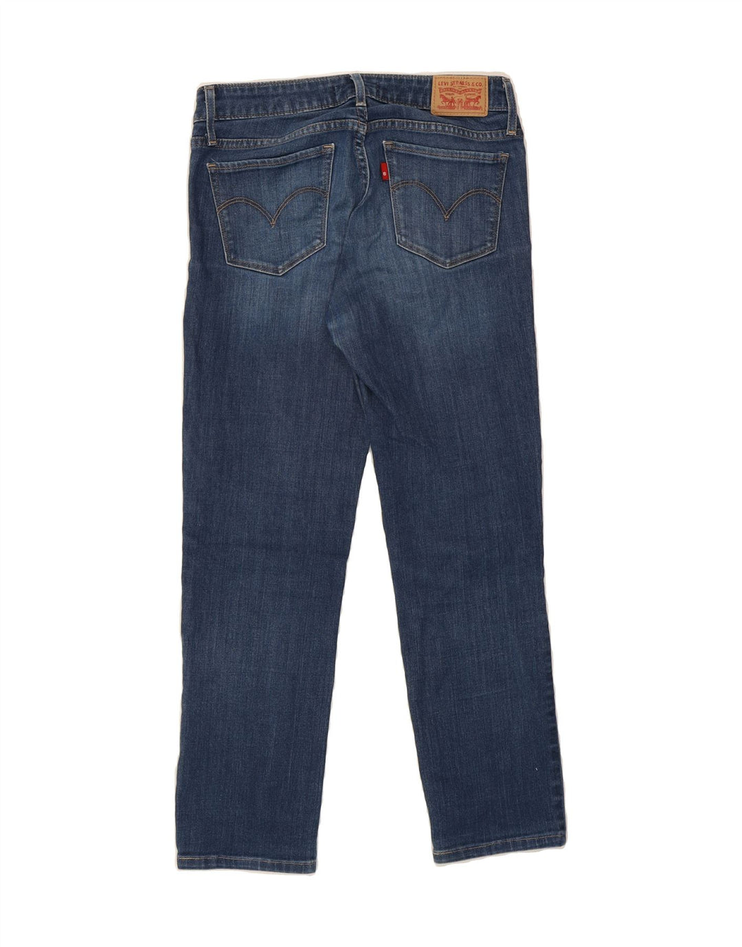 LEVI'S Womens 712 Slim Jeans W28 L26 Blue Cotton Vintage Levi's and Second-Hand Levi's from Messina Hembry 