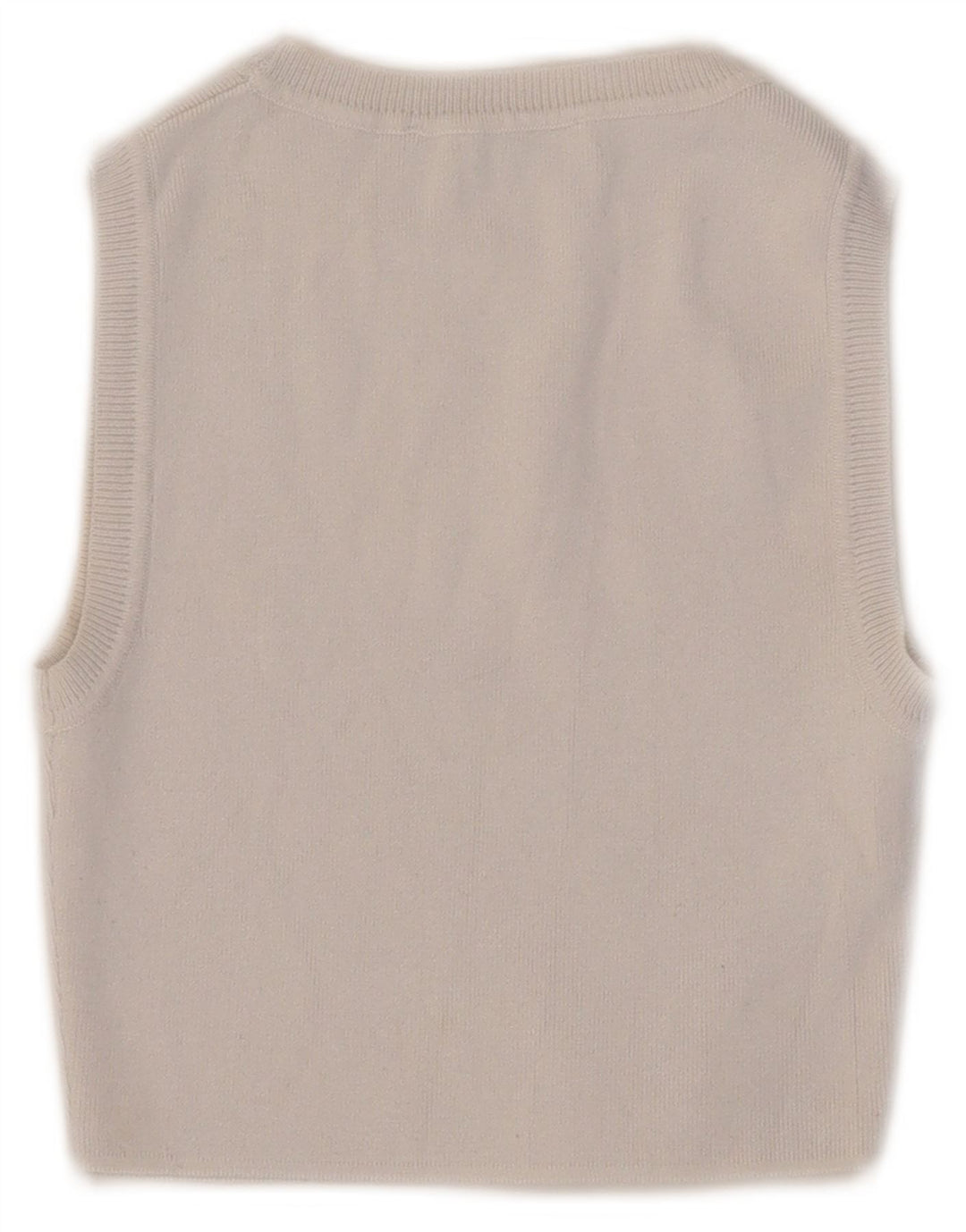 Zara Womens Crop Vest Top UK 8 Small White