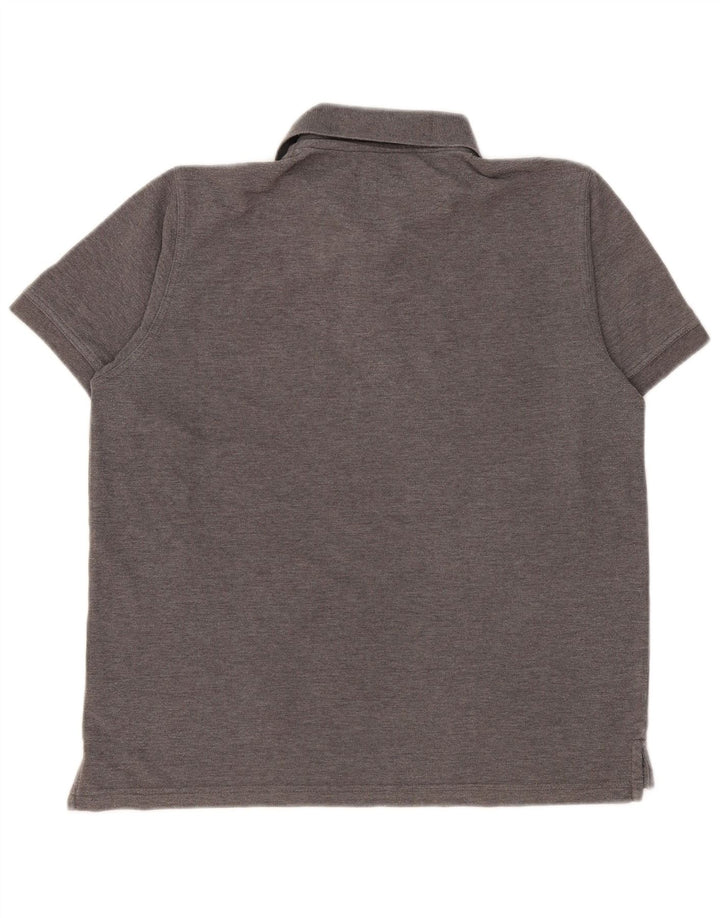 Pierre Cardin herre poloshirt mellemgrå polyester
