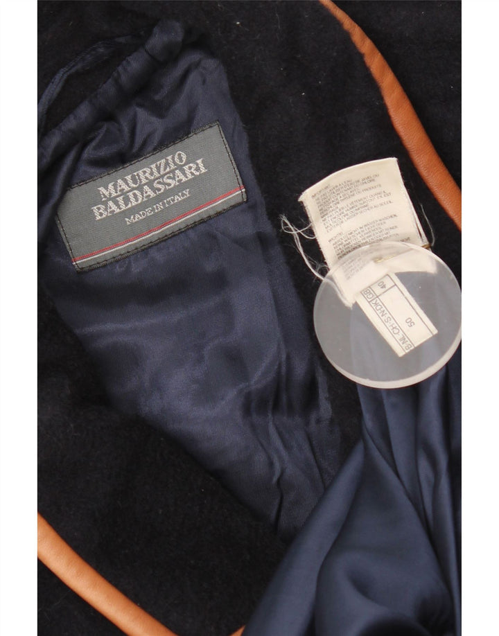 Maurizio Baldassari Overfrakke til mænd UK 40 Large Navy Blue