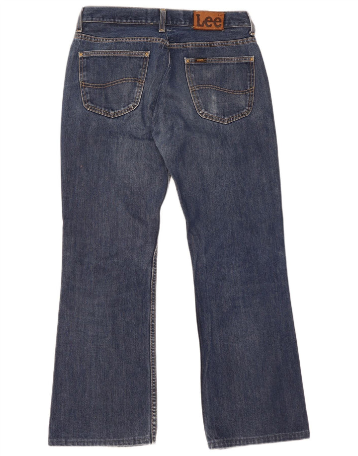 Lee Herre Denver Bootcut Jeans W33 L29 Marineblå Bomuld