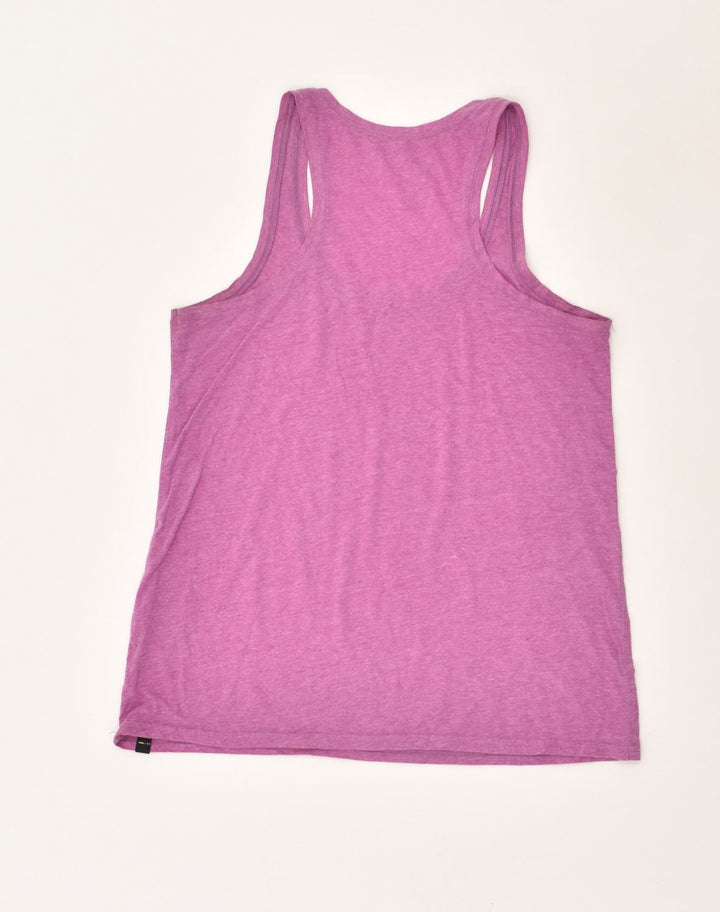HURLEY Womens Vest Top UK 8 Small Purple Polyester Vintage Hurley and Second-Hand Hurley from Messina Hembry 