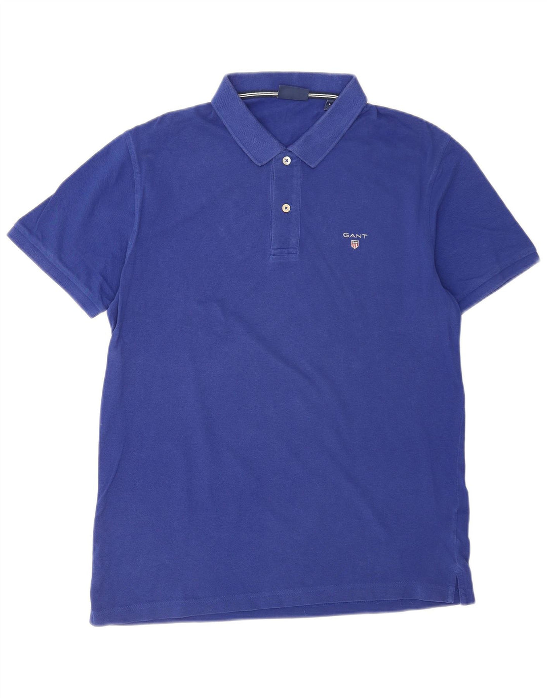 Gant Polo Shirt til mænd, stor blå bomuld