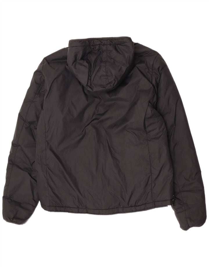 Mistral Herre Hætte Vendbar Windbreaker Jacket UK 42 XL Sort Polyamid