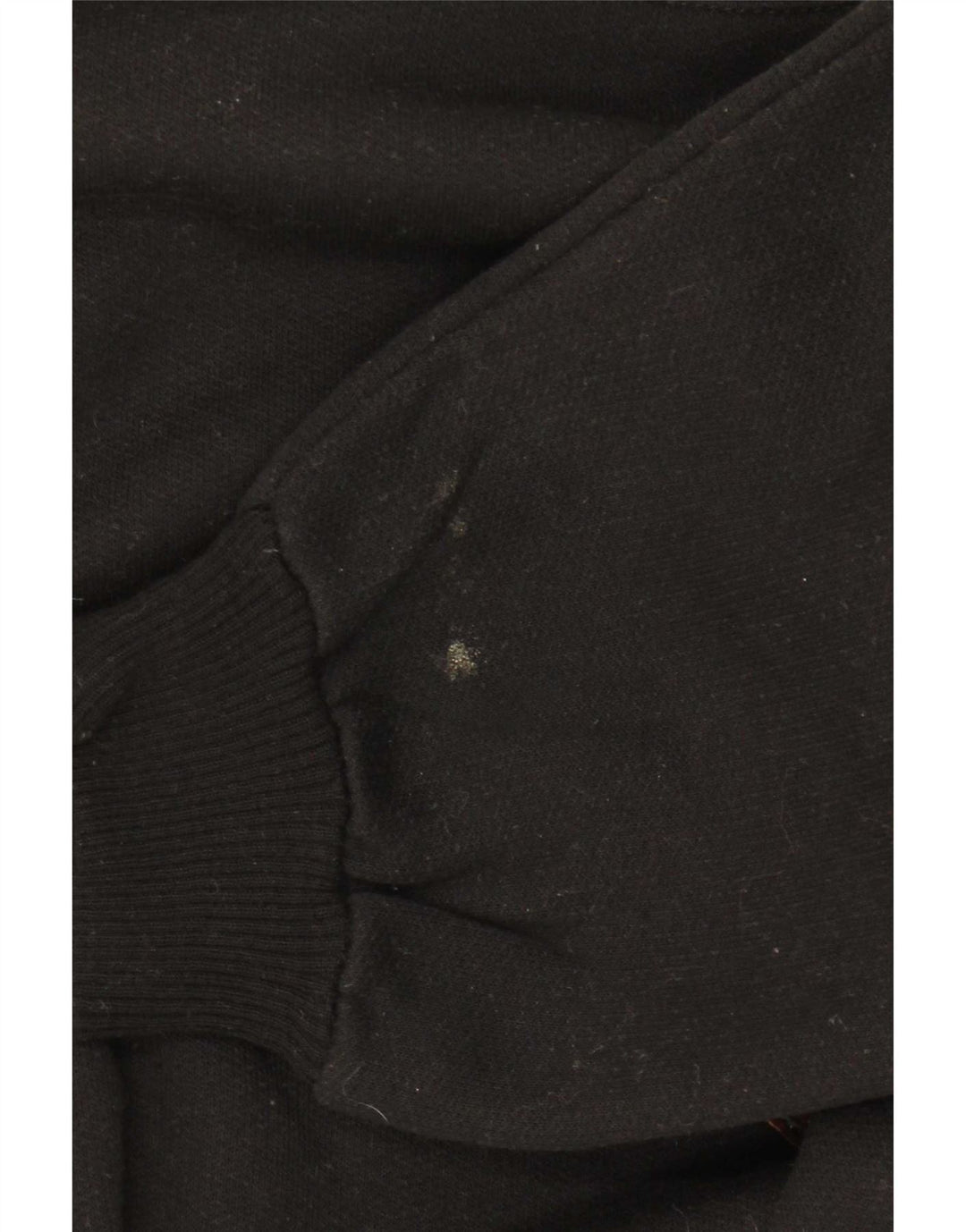 Vintage Mens Graphic Sweatshirt Jumper XL Black Cotton