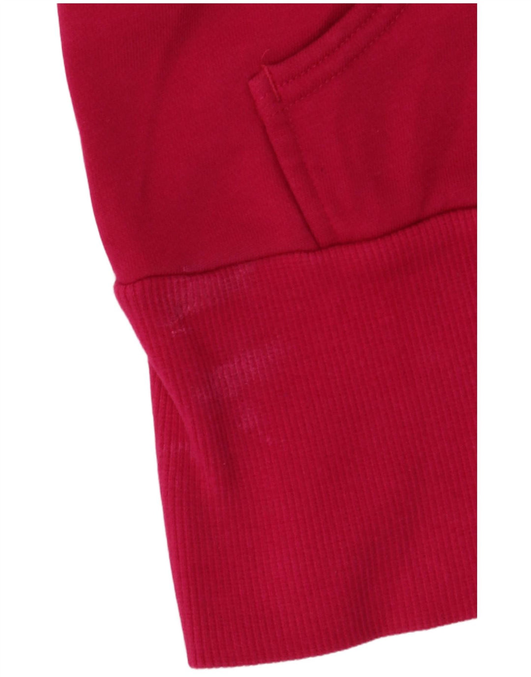 ADIDAS Dame Crop Graphic Hoodie Jumper IT 36 XS Pink Bomuld