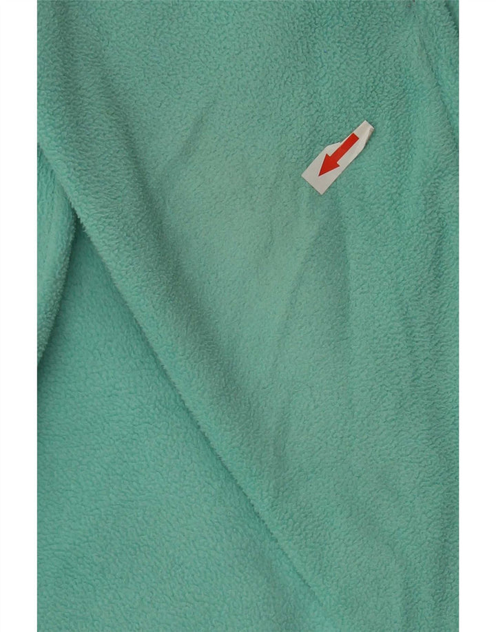 Marks & Spencer Fleecejakke til kvinder UK 16 Stor grøn polyester