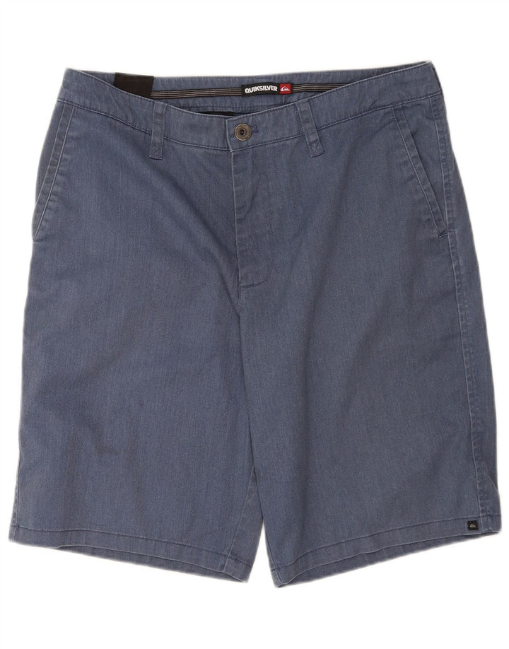 Quiksilver Chino Shorts til mænd W33 Medium Blue Bomuld