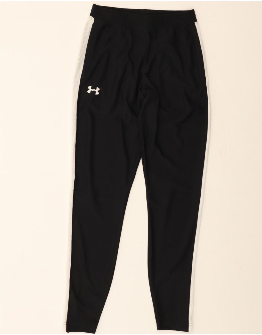 UNDER ARMOUR Mens Tracksuit Trousers Small Black Colourblock Vintage Under Armour and Second-Hand Under Armour from Messina Hembry 