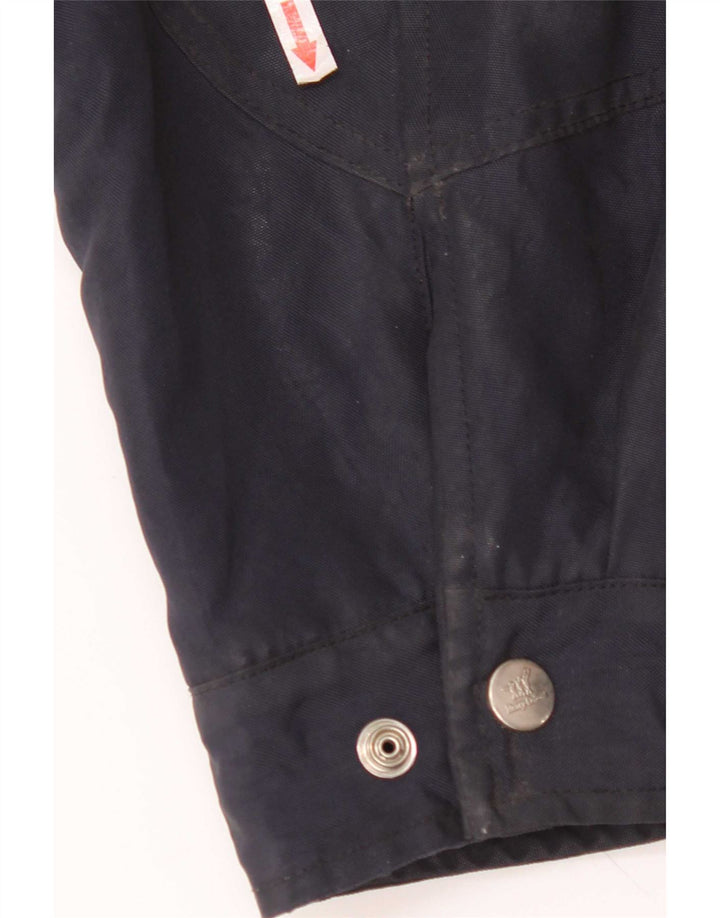 Henry Cottons Herre Utility Jacket IT 52 XL Navy Blue Nylon