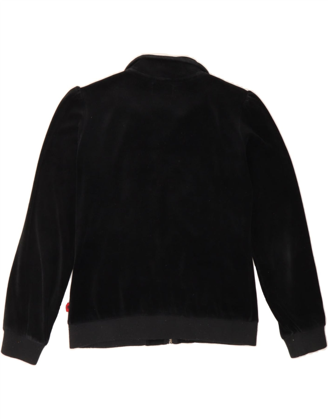 KAPPA Womens Tracksuit Top Jacket UK 14 Medium Black Cotton Vintage Kappa and Second-Hand Kappa from Messina Hembry 