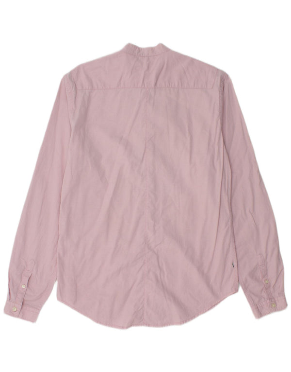 Levi's Herre Slim Fit skjorte Medium Pink plettet bomuld