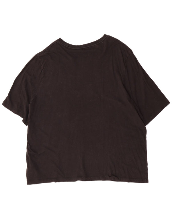 Puma Herre Grafisk T-Shirt Top 4XL Sort Bomuld