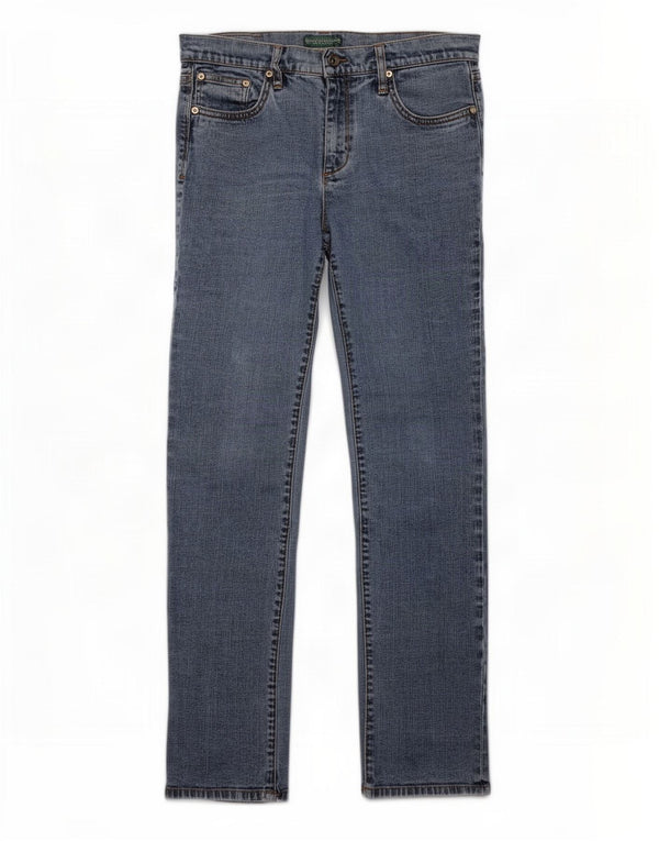 Ralph Lauren Dame Slim Jeans US 8 Medium W30 L30 Blå Bomuld