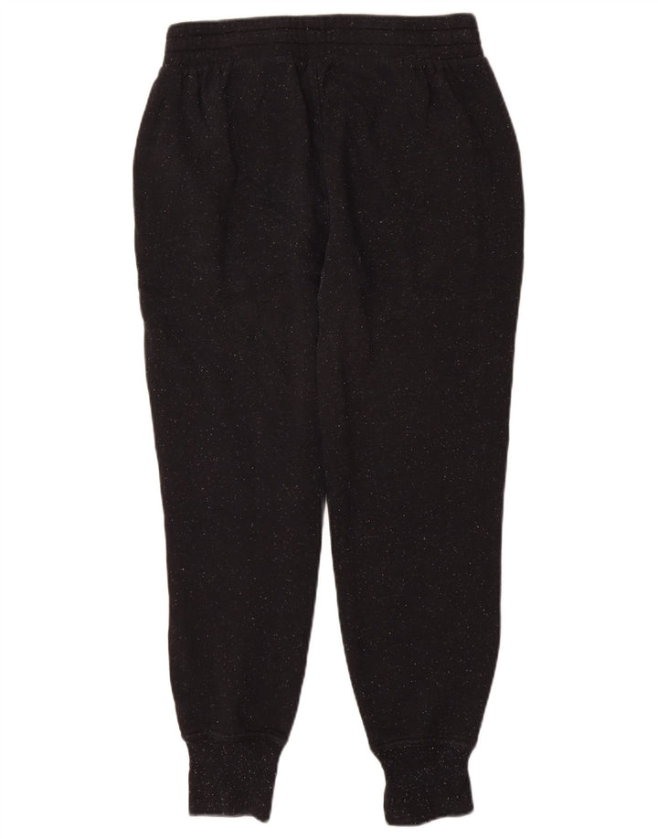 Under Armour Dame grafisk hel træningsdragt UK 10 Lille sort bomuld