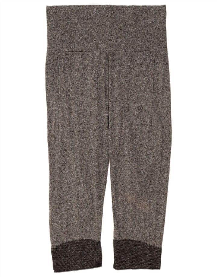 Freddy Dame Capri Leggings IT 46 Stor Grå Flecked Bomuld