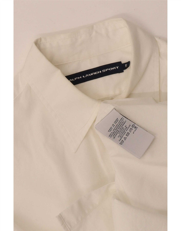 Ralph Lauren Dameskjorte US 6 Medium White Bomuld