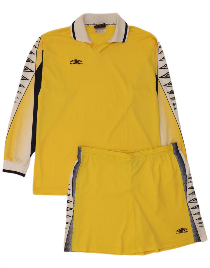 Umbro Herre grafisk 2-delt sæt XL Gul Colourblock Polyester