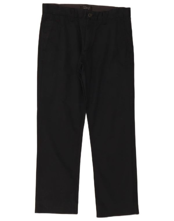 Zara Herre Lige Chinobukser EU 38 Small W30 L28 Sort