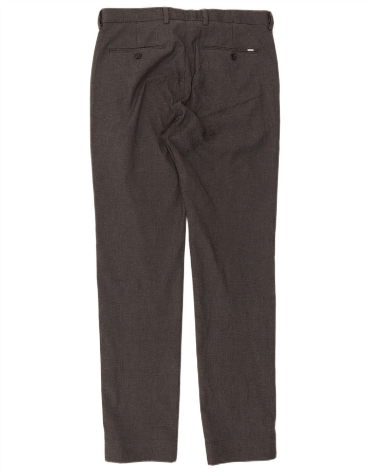 Marks & Spencer Herre Slim Suit Bukser W32 L33 Grå Polyester