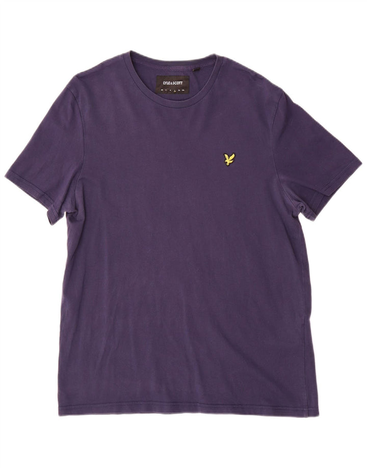 LYLE & SCOTT T-shirt top til mænd Stor marineblå bomuld