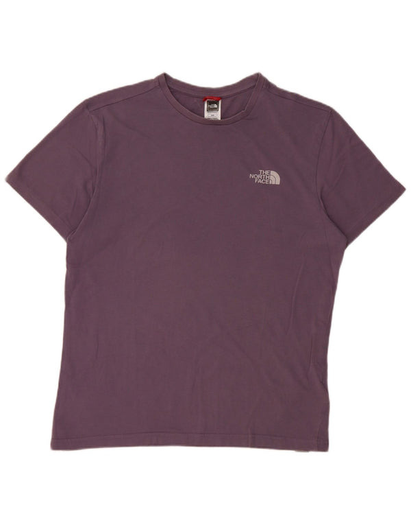 The North Face Herre T-Shirt Top Medium Lilla Bomuld