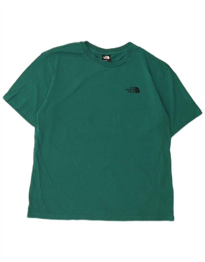 The North Face Herre grafisk T-shirt Top mellemgrøn bomuld