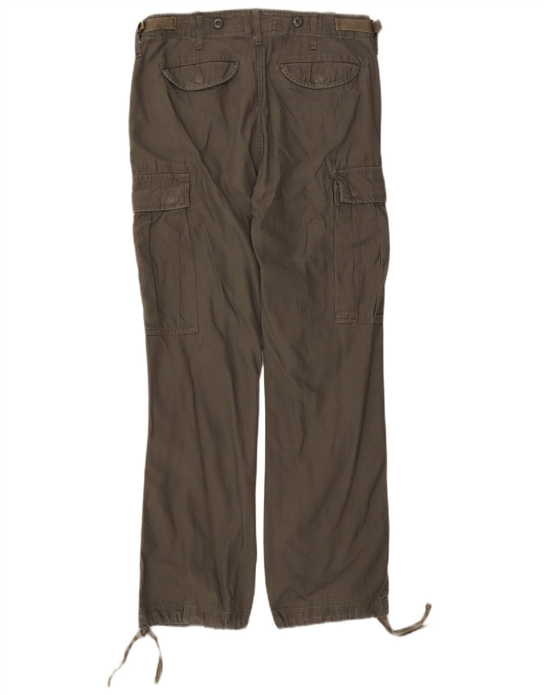 Brandit Dame Cargo Cargo Bukser W29 L29 Khaki Bomuld