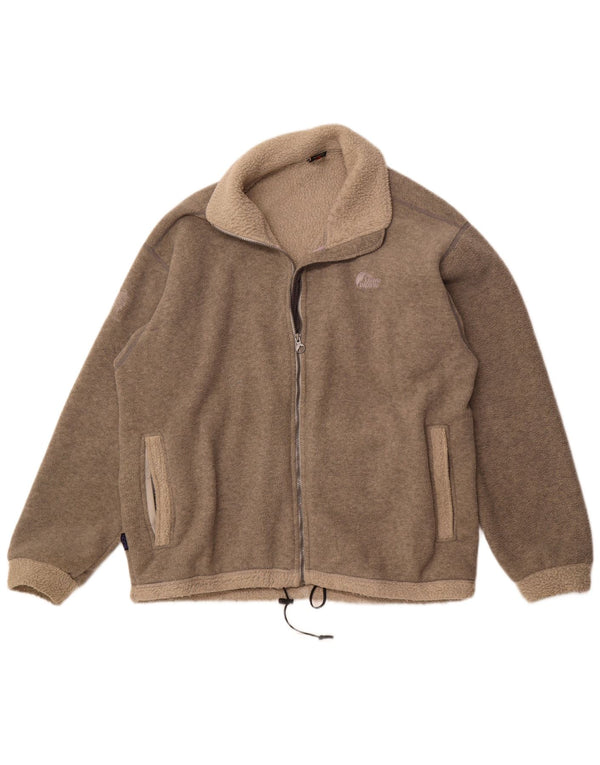 LOWE ALPINE Fleecejakke til mænd UK 42 XL Grå Polyester