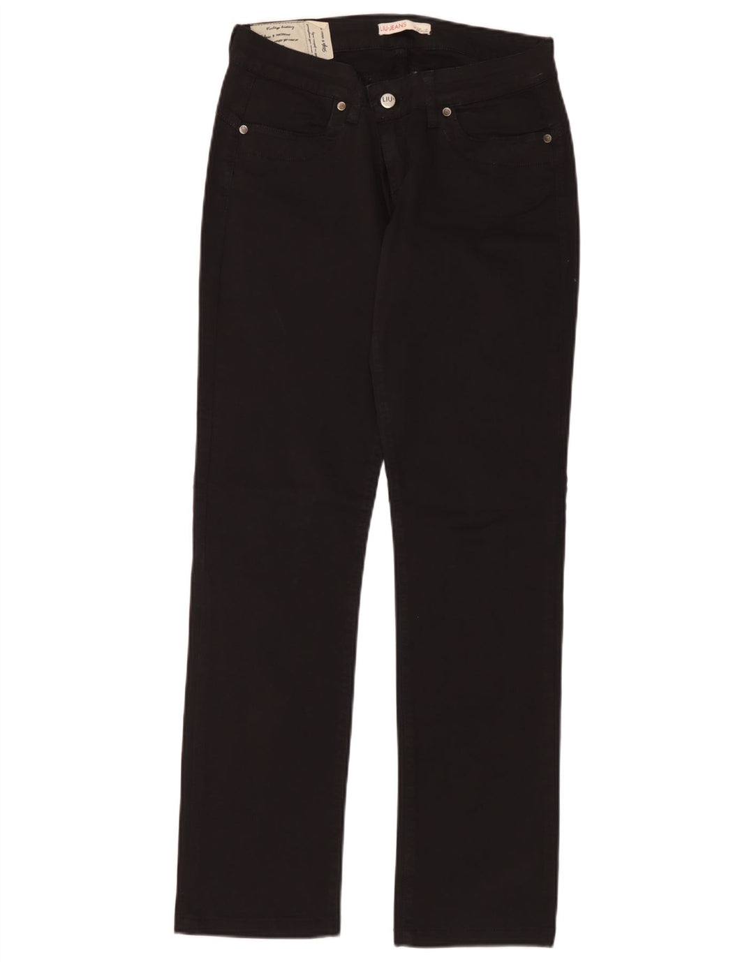Liu Jo Lige Jeans til kvinder W30 L30 Sort