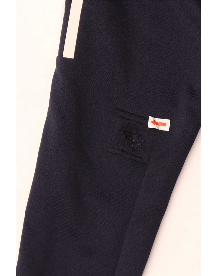 Adidas Boys Juventus Træningsdragt Bukser 7-8 år Navy Blue Polyester