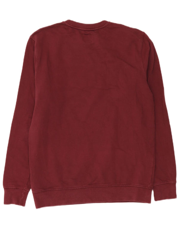 Vans Herre Grafisk Sweatshirt Jumper Medium Burgundy