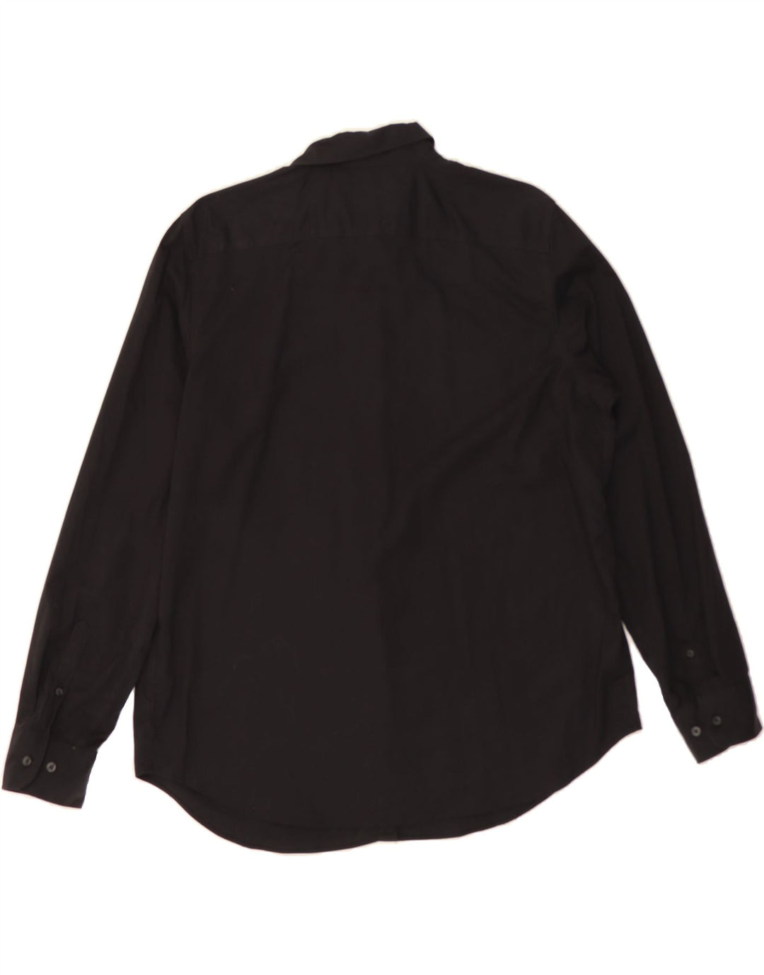 CHAPS Womens Shirt UK 18 XL Black Cotton Vintage Chaps and Second-Hand Chaps from Messina Hembry 