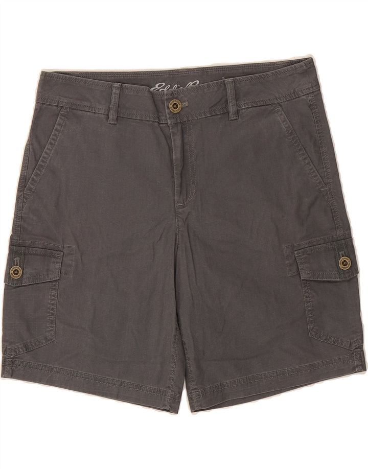 EDDIE BAUER Womens Cargo Shorts US 6 Medium W32  Grey Cotton Vintage Eddie Bauer and Second-Hand Eddie Bauer from Messina Hembry 