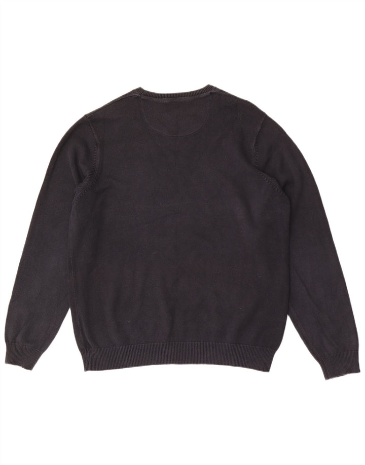 Marks & Spencer Herre Regular Fit Crew Neck sweater Medium Black