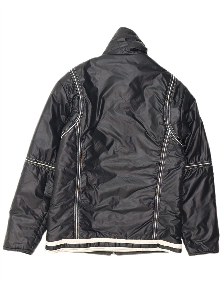 VINTAGE Mens Padded Jacket IT 52 XL Black