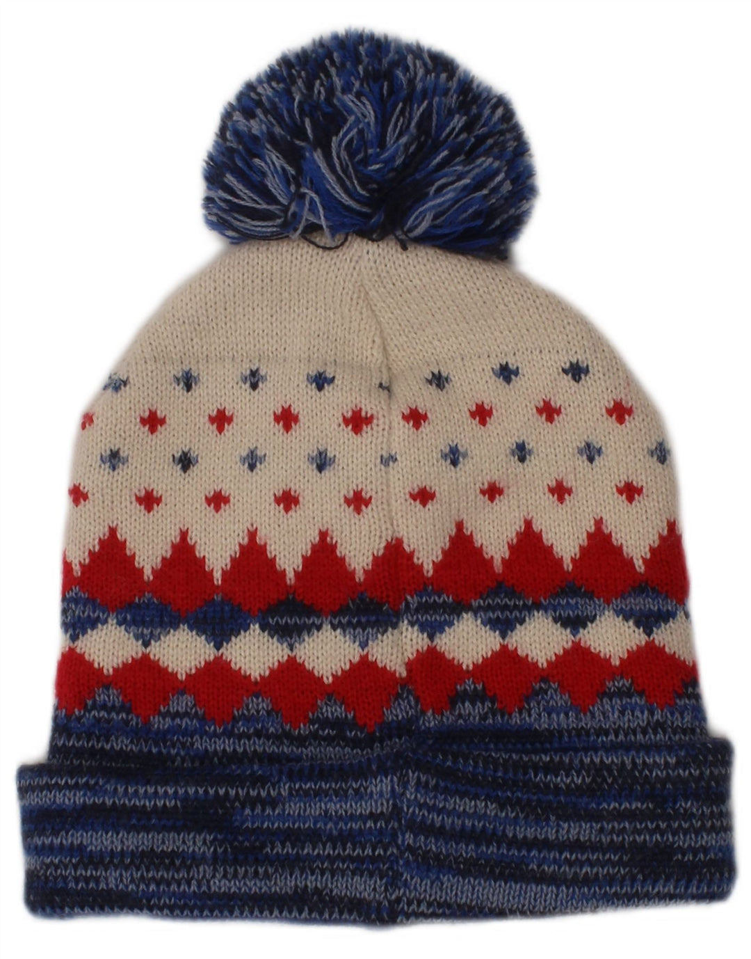 Franklin Marshall Herre Bobble Hat One Size Flerfarvet Fair Isle Winter