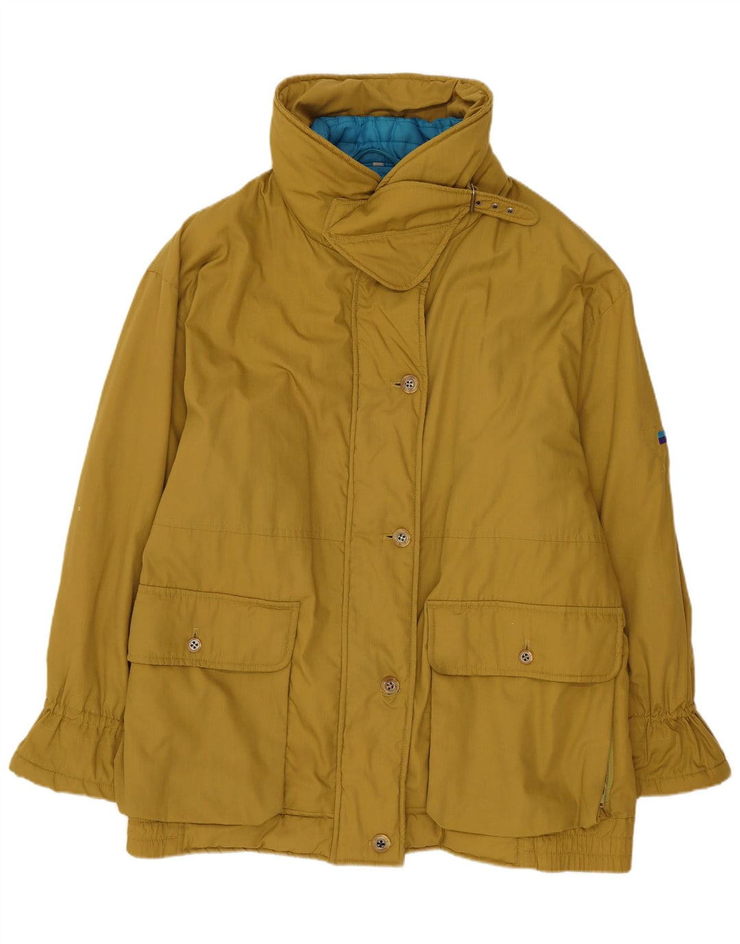 Yessica Dame Oversized Polstret Jakke EU 44 XL Khaki Polyester