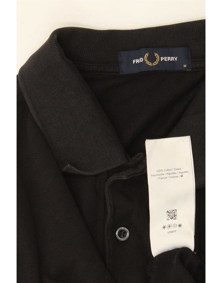Fred Perry Herre poloshirt Medium Sort Bomuld