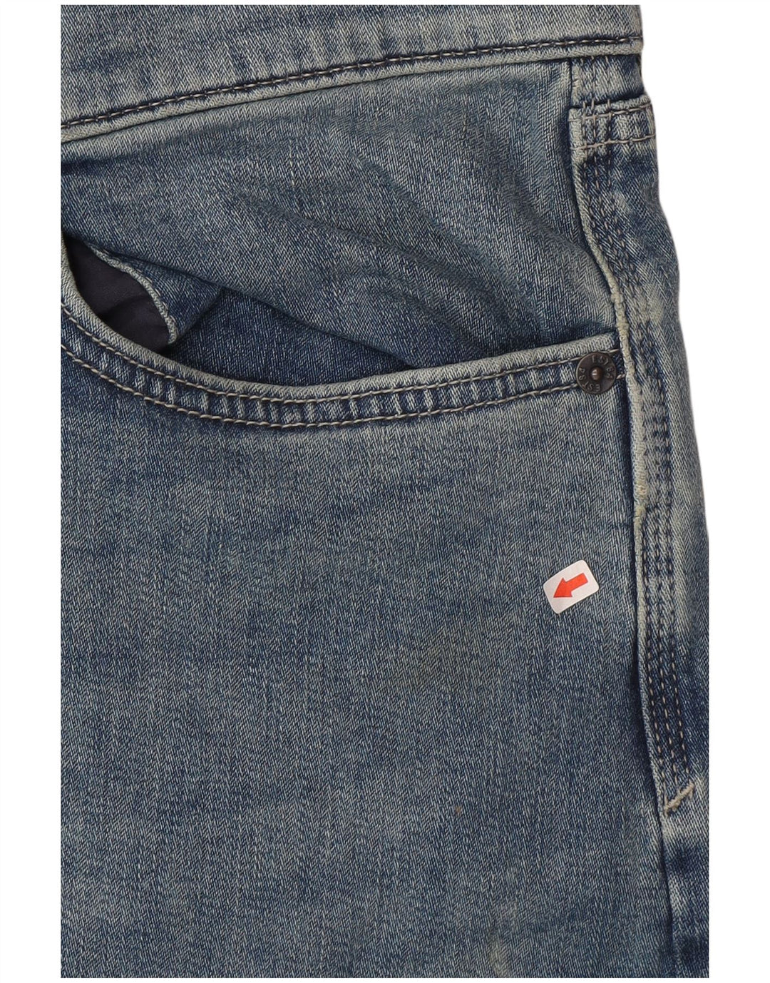 Marks & Spencer Herre Slim Jeans W40 L29 Blå Bomuld
