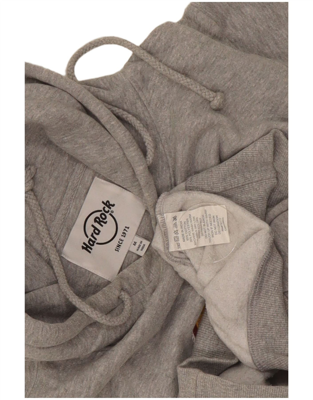 Hard Rock Cafe Herre Piccabilly Circus Hættetrøje Jumper Medium Grå Flecked