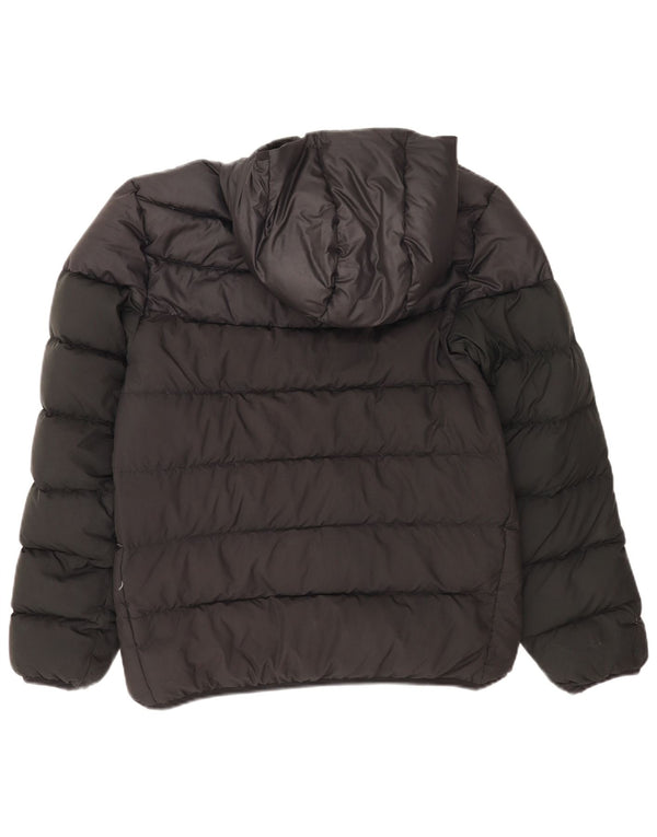 Nike Polstret jakke med hætte til mænd UK 38 Medium Black Polyester